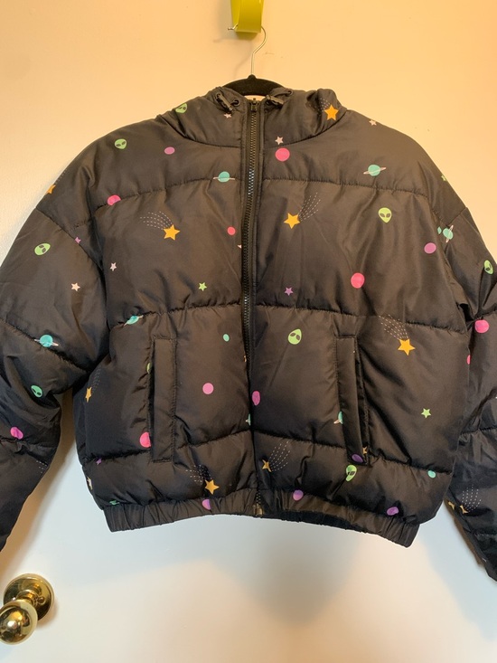 A-Lab Cropped Puffer Jacket 👽 ⭐️ 🌕🪐 - Picture 1 of 4
